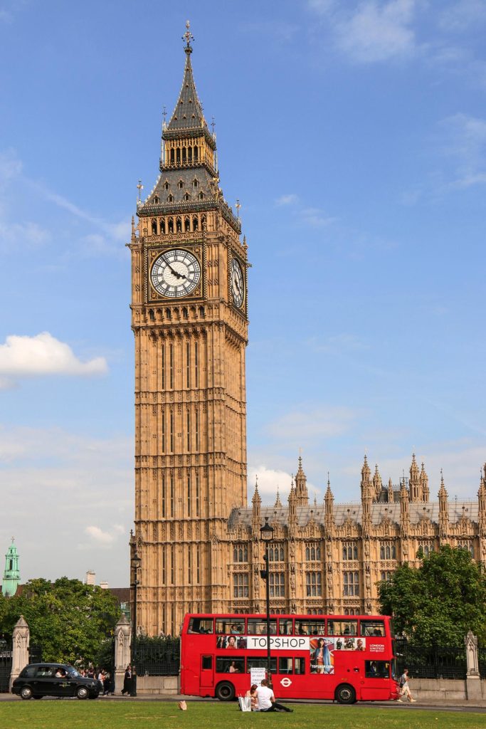 Big Ben et le Parlement, Londres, Angleterre / Big Ben and Houses of Parliament, London, England, UK