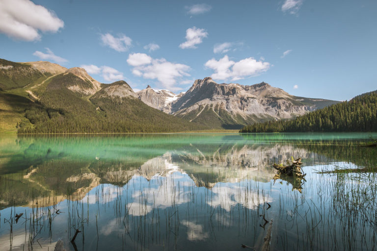 Lac Émeraude, Colombie-Britannique, Rockies, Canada / Emerald Lake, BC, Canada