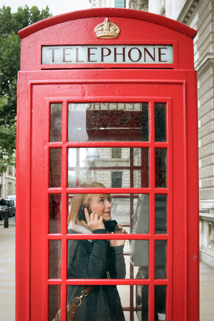 Cabine de téléphone, Londres, Angleterre / Phone Booth, London, England, UK.