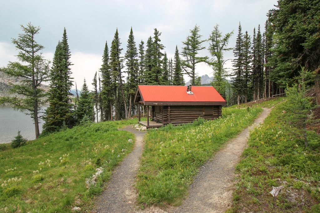 Hutte, Lodge Assiniboine, Colombie-Britannique, Canada / Hut, Assiniboine Lodge, BC, Canada