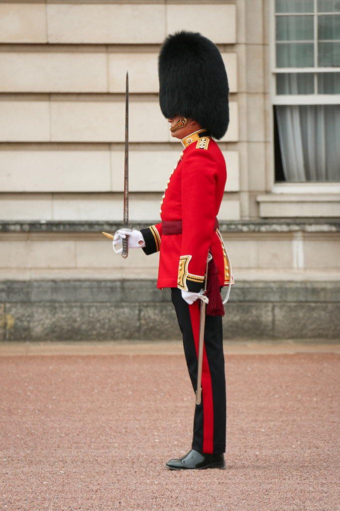 Relève de la garde, Palais de Buckingham, Londres, Angleterre / Changing of the Guard, Buckingham Palace, London, England, Uk
