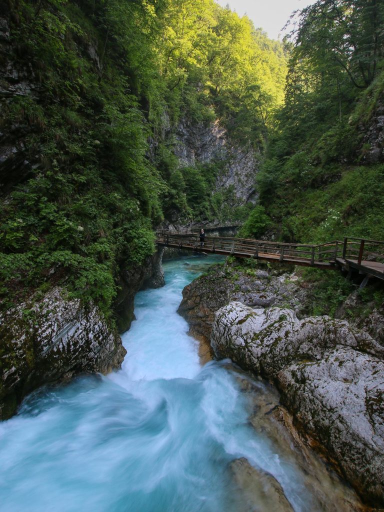 Passerelles, Gorges de Vintgar, Slovénie / Gateways, Vintgar gorges, Slovenia