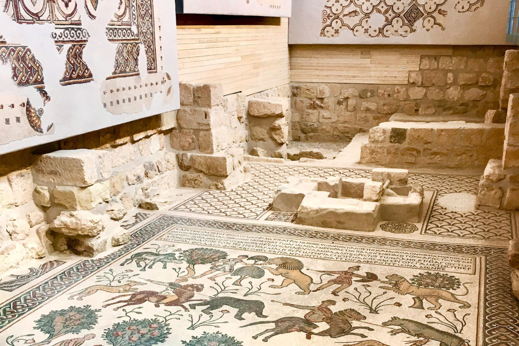 Mosaïques, Mont Nébo, Jordanie / Mosaic, Mont Nebo, Jordan