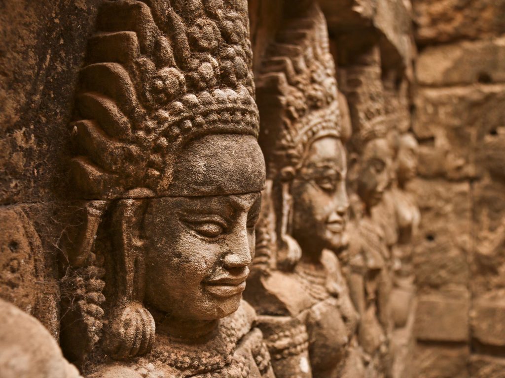 Apsaras, Angkor, Cambodge / Apsaras, Angkor, Cambodia