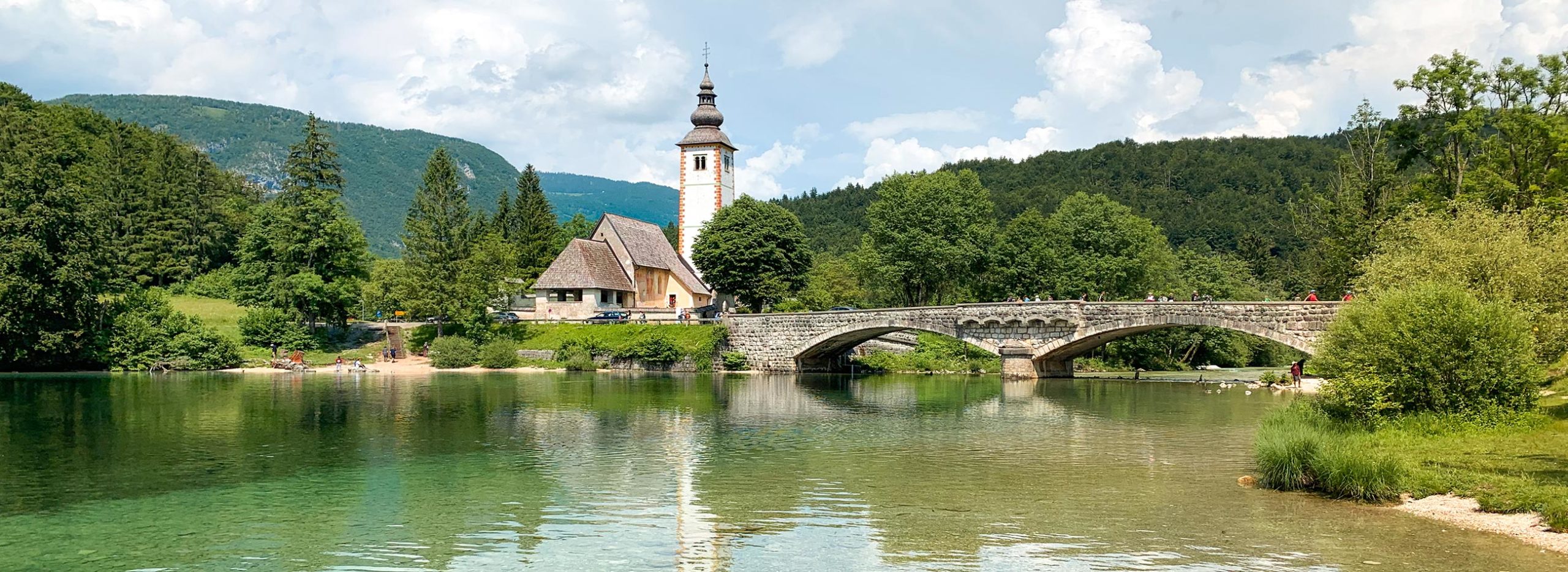 Église, Lac Bohinj, Slovénie / Church, Bohinj Lake, Slovenia