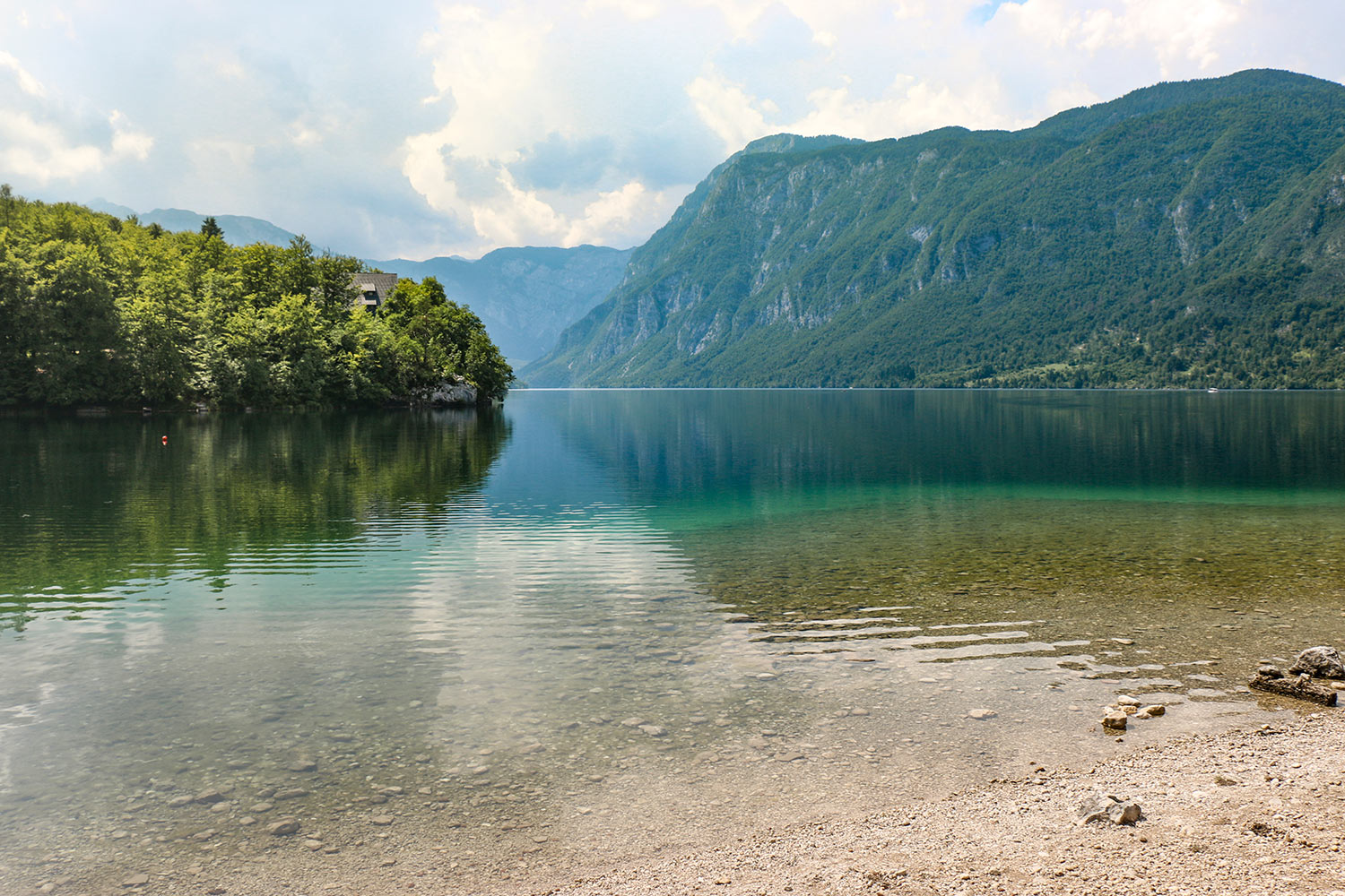 Lac Bohinj, Slovénie / Bohinj Lake, Slovenia