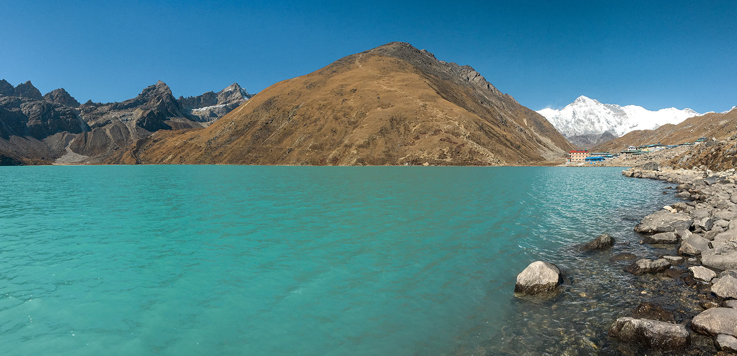 Lac, Gokyo Ri, Népal / Lake, Gokyo Ri, Nepal