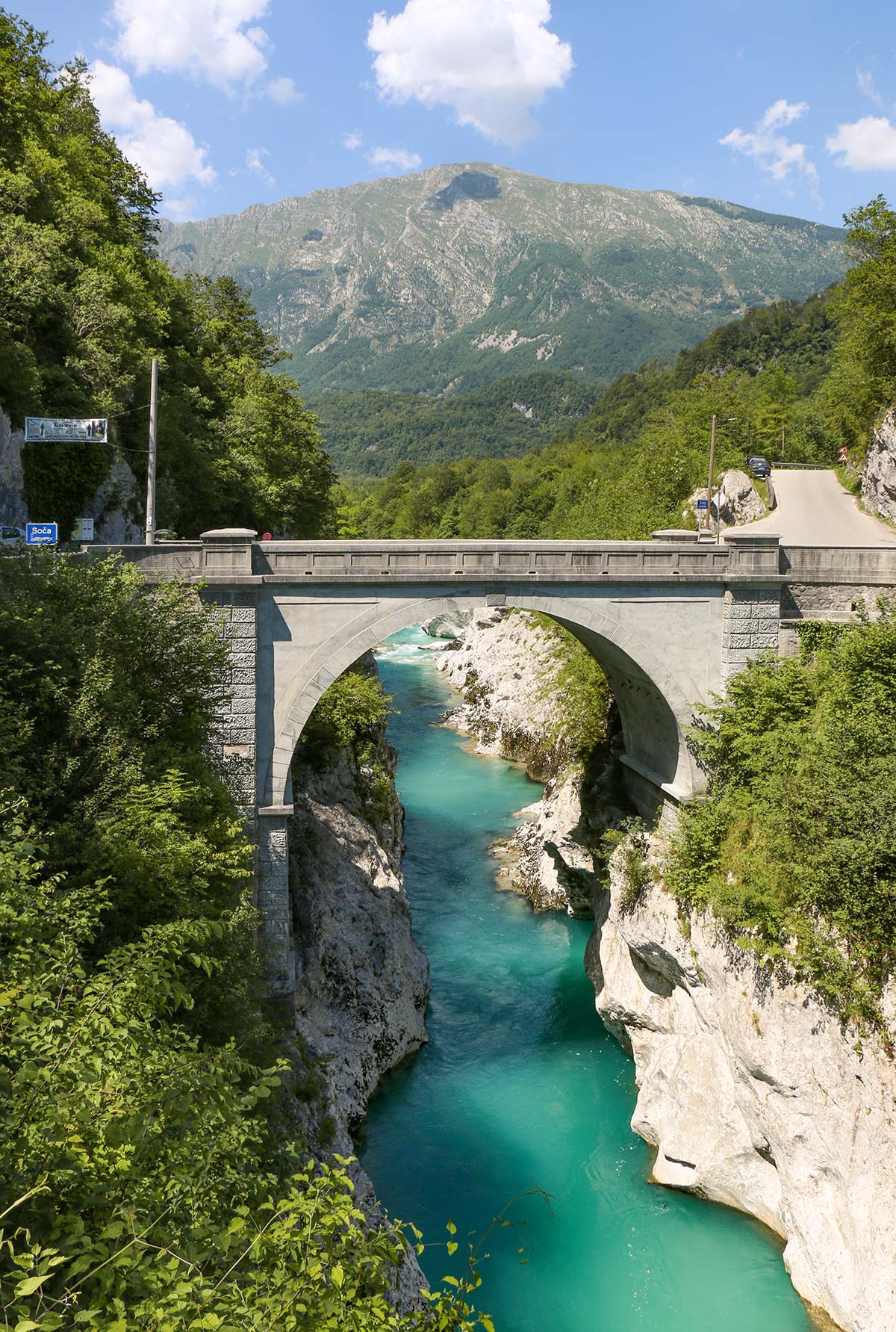 Pont Napoléon, Vallée de la Soca, Slovénie / Napoleon Bridge, Soča valley, Slovenia