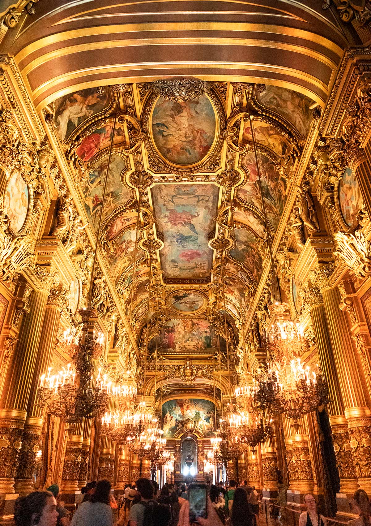 Grand Foyer, Opéra du Palais Garnier, Paris, France / Garnier Palace Opera, Paris, France