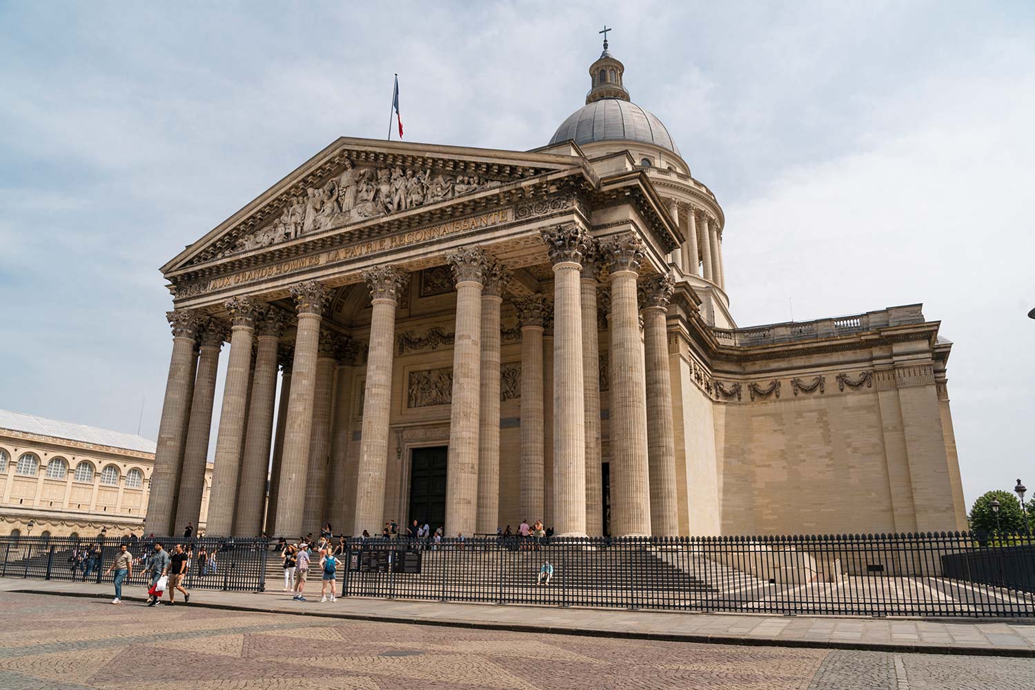 Entrée, Architecture, Panthéon, Paris, France