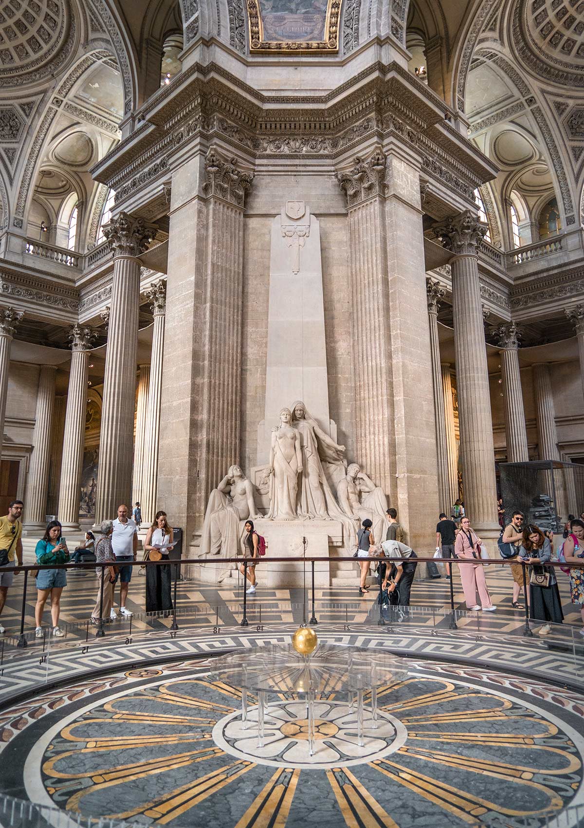 Pendule de Foucault, Panthéon, Paris, France / Foucault pendulum, Paris