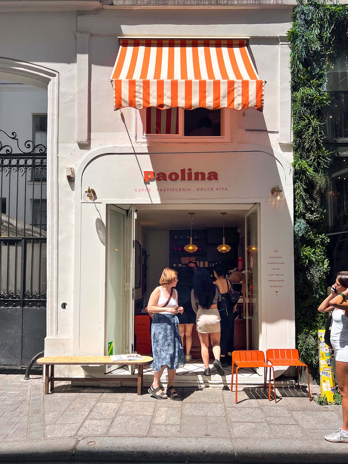 Café italien Paolina, Paris, France / Italian Coffee Paolina, Paris