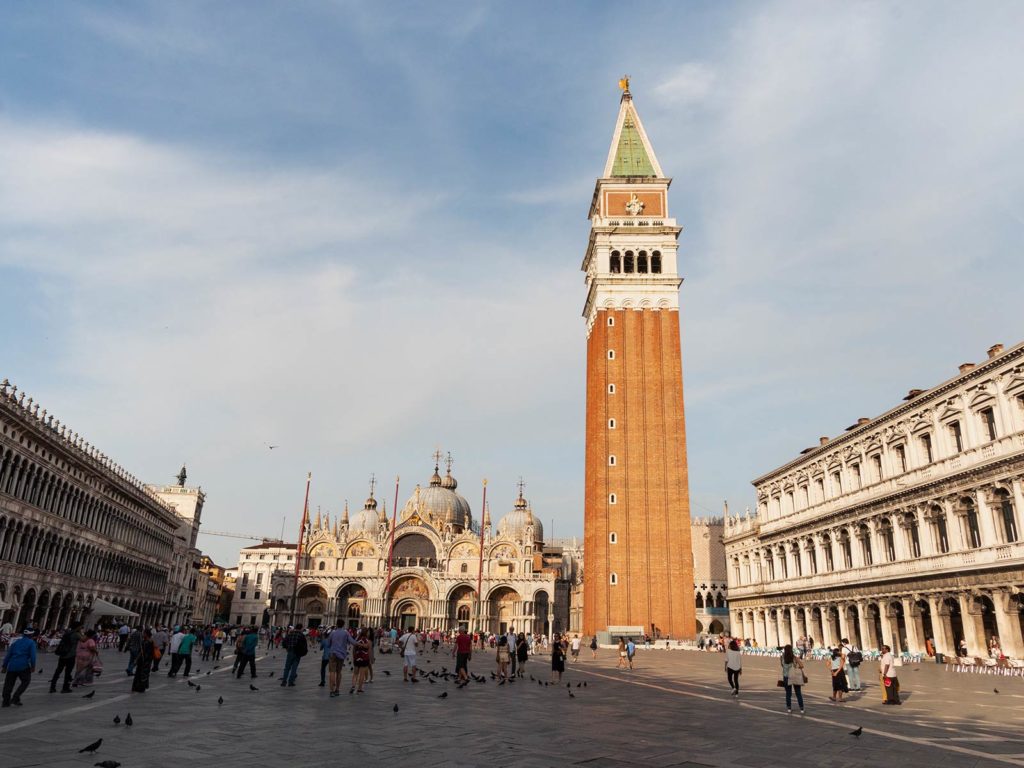 Place Saint-Marc, Venise, Italie / St. Mark Piazza, Piazza San Marco, Venice, Italy