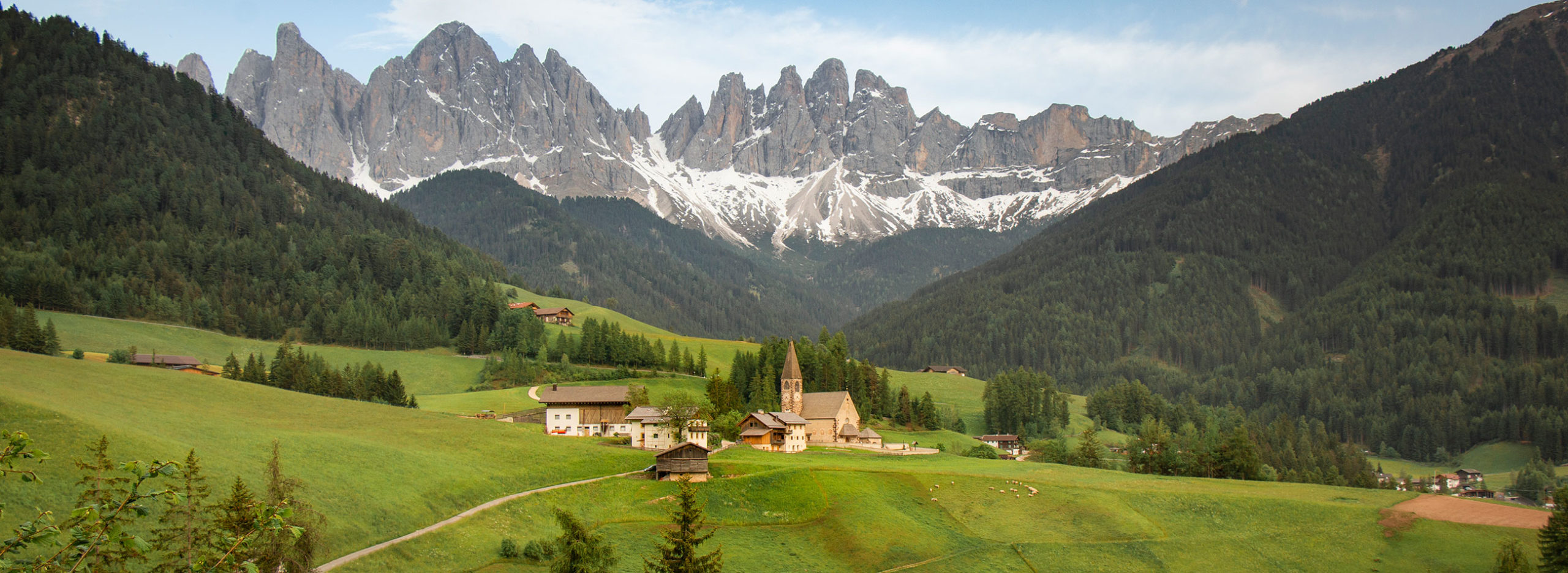 Santa Magdalena, Val di Funes, Dolomites, Italie / St. Magdalena, Val di Funes, Dolomites, Italy