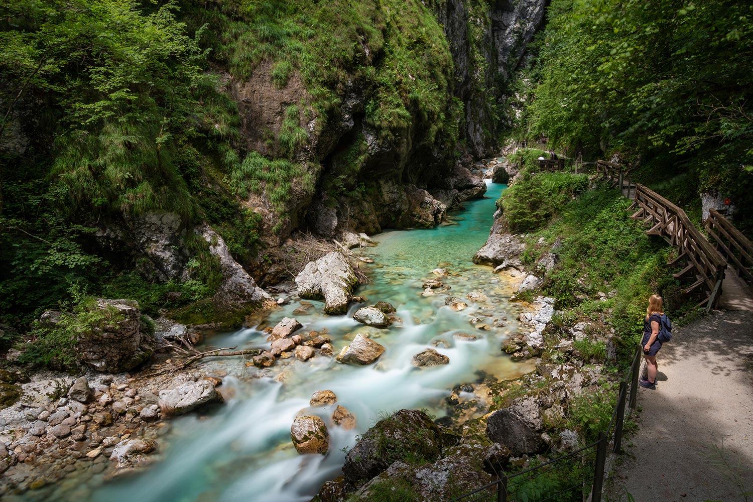 Gorges de Tolmin, Slovénie / Tolmin Gorges, Tolmin, Slovenia