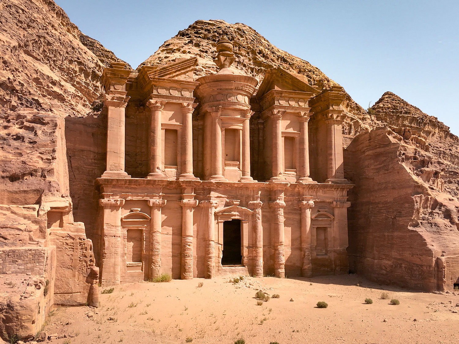 Monastère, Petra, Jordanie / Monastery, Petra, Jordan
