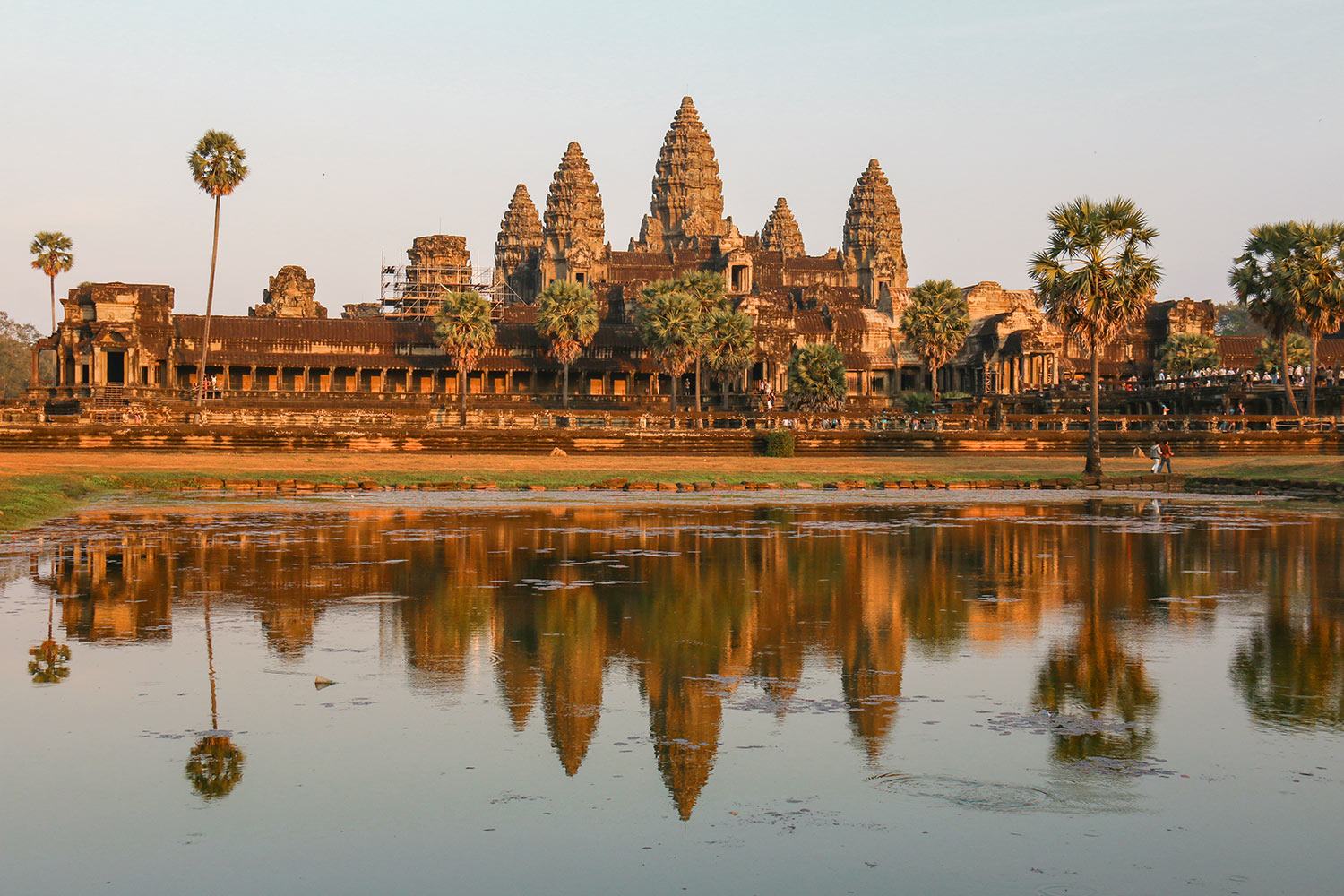 Temple de Angkor Wat, Angkor, Cambodge / Angkor Wat Temple, Angkor, Cambodia