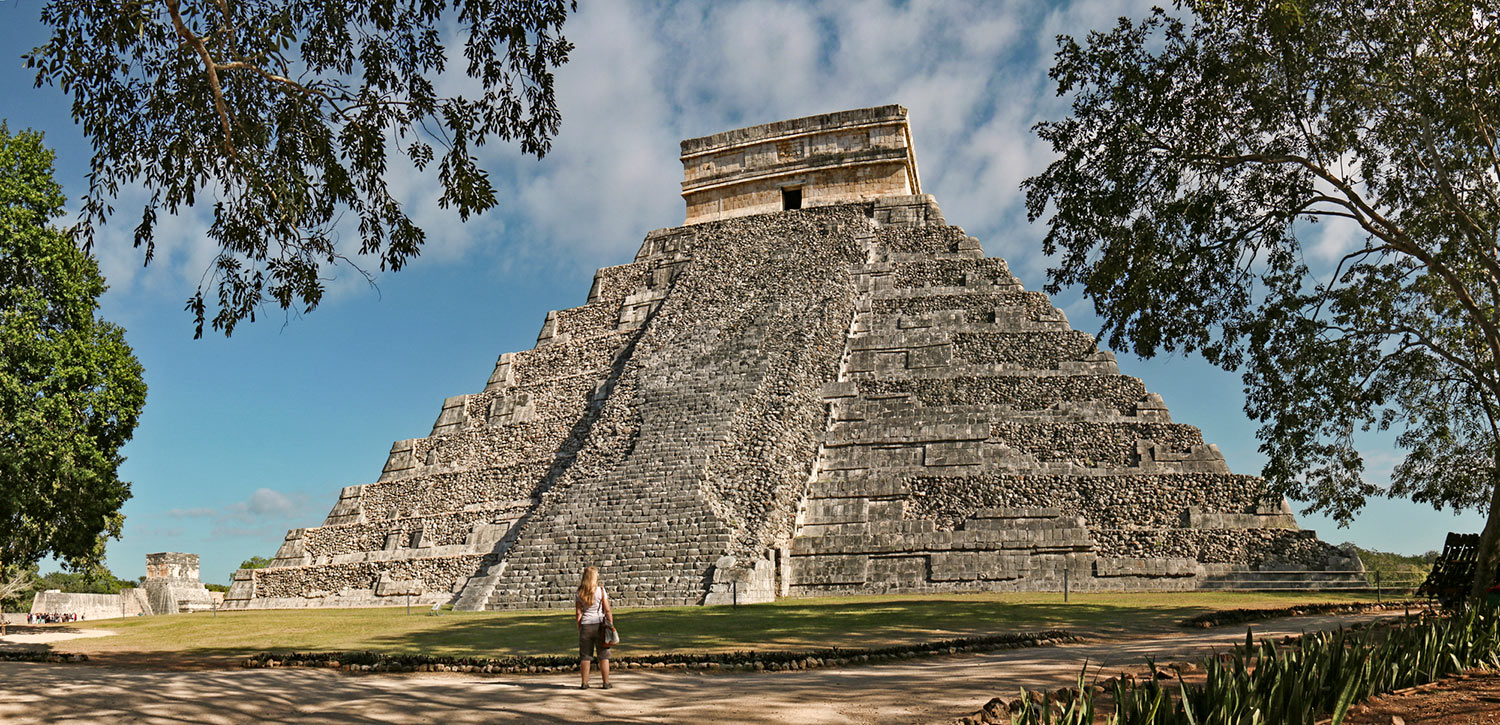 Pyramide, Chichen Itza, Mexico / Pyramid, Chichen Itza, Mexico