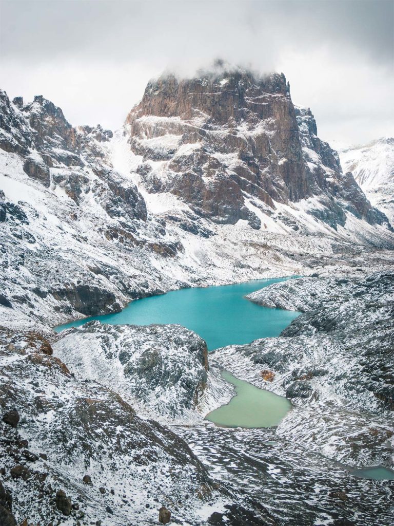 Randonnée, Cordillera Huayhuash, Pérou / Hiking, Cordillera Huayhuash, Peru