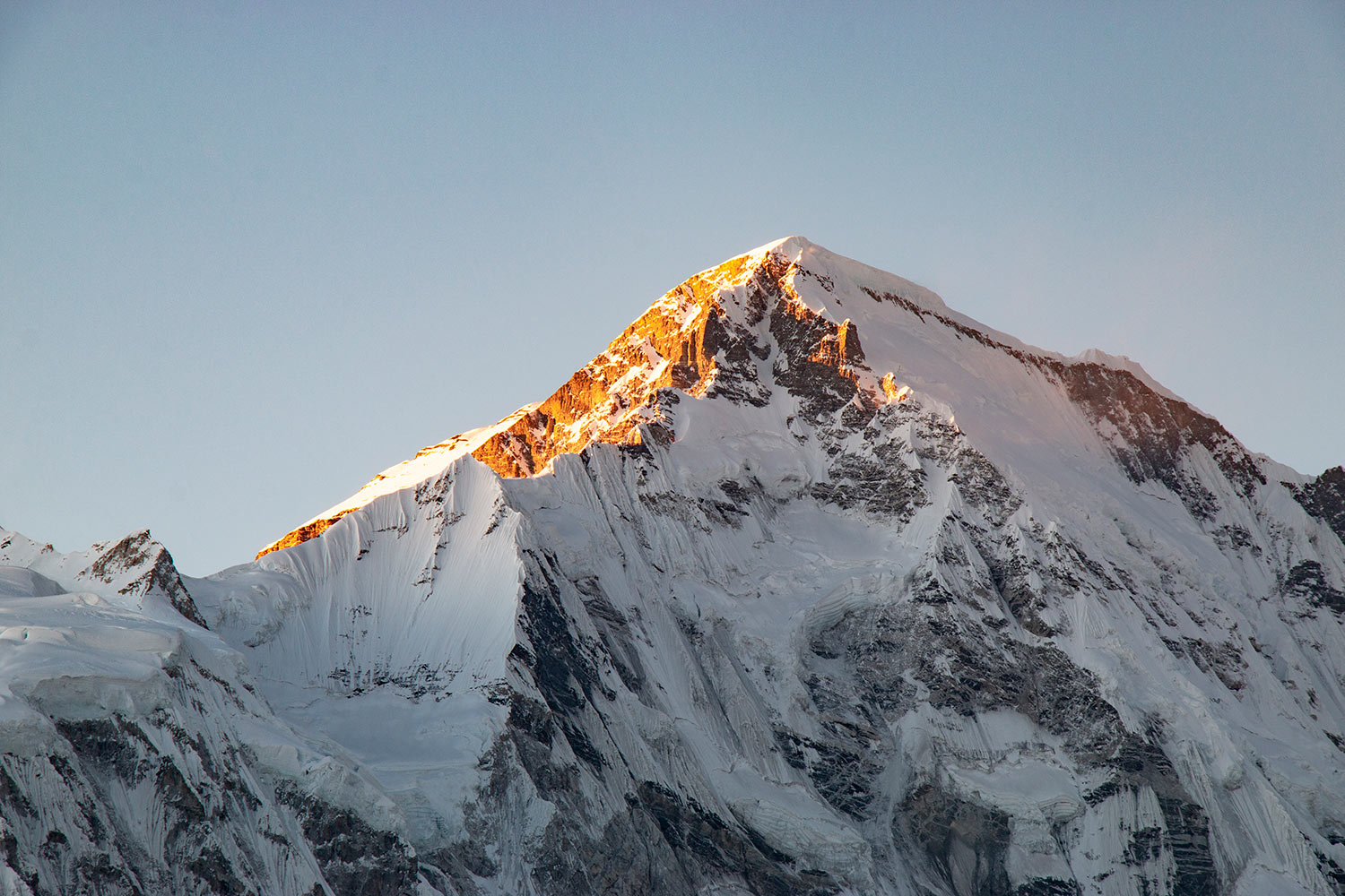 Coucher de soleil, Himalaya, Népal / Sunset, Himalaya, Nepal
