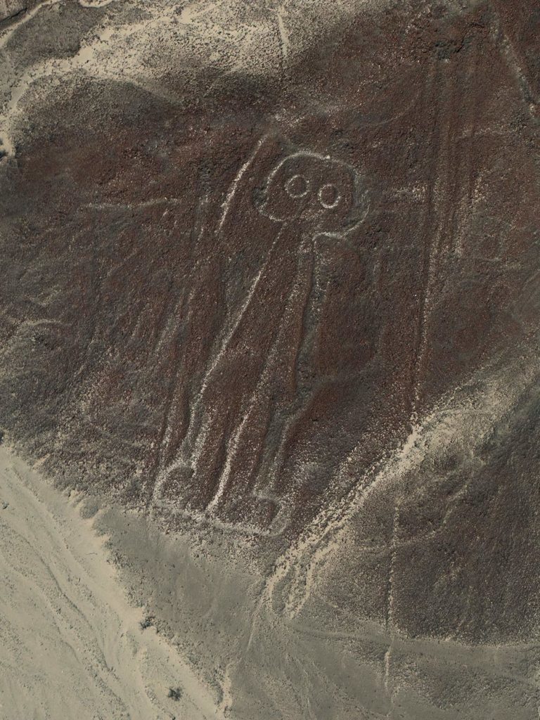 Astronaute, lignes de Nazca, Pérou / Astronaut, Nazca lines, Peru