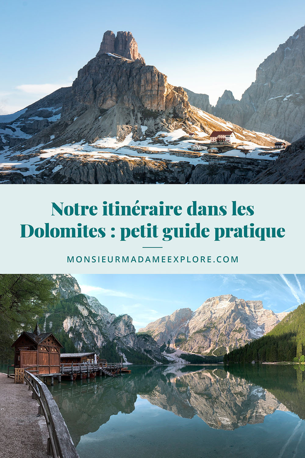 Notre itinéraire dans les Dolomites : petit guide pratique, Monsieur+Madame Explore, Blogue de voyage, Italie / Tips to plan your trip in the Dolomites, Italy