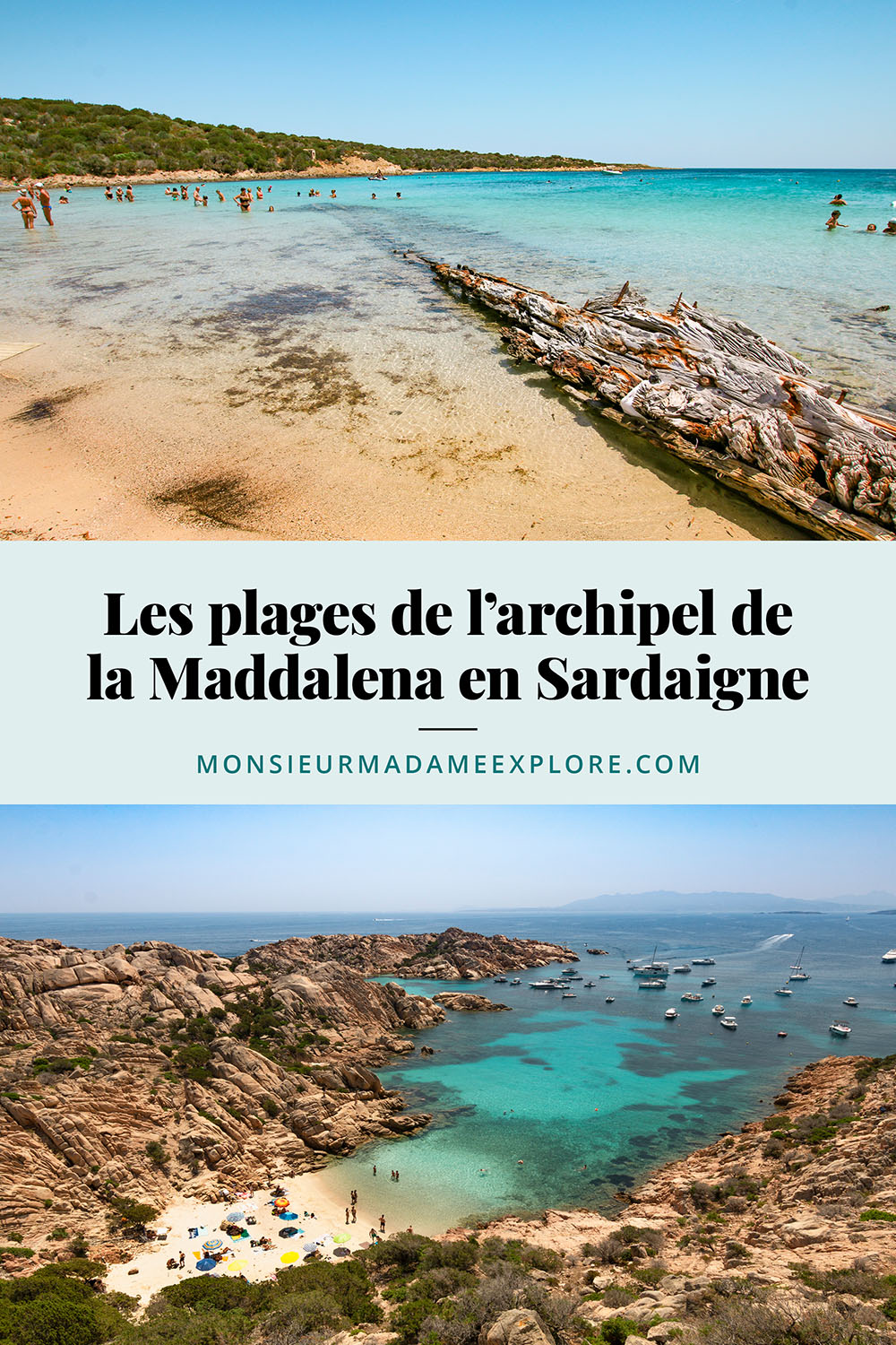 Les plages de l’archipel de la Maddalena en Sardaigne, Monsieur+Madame Explore, Blogue de voyage, Italie / The beaches of the Maddalena archipelago in Sardinia, Italy