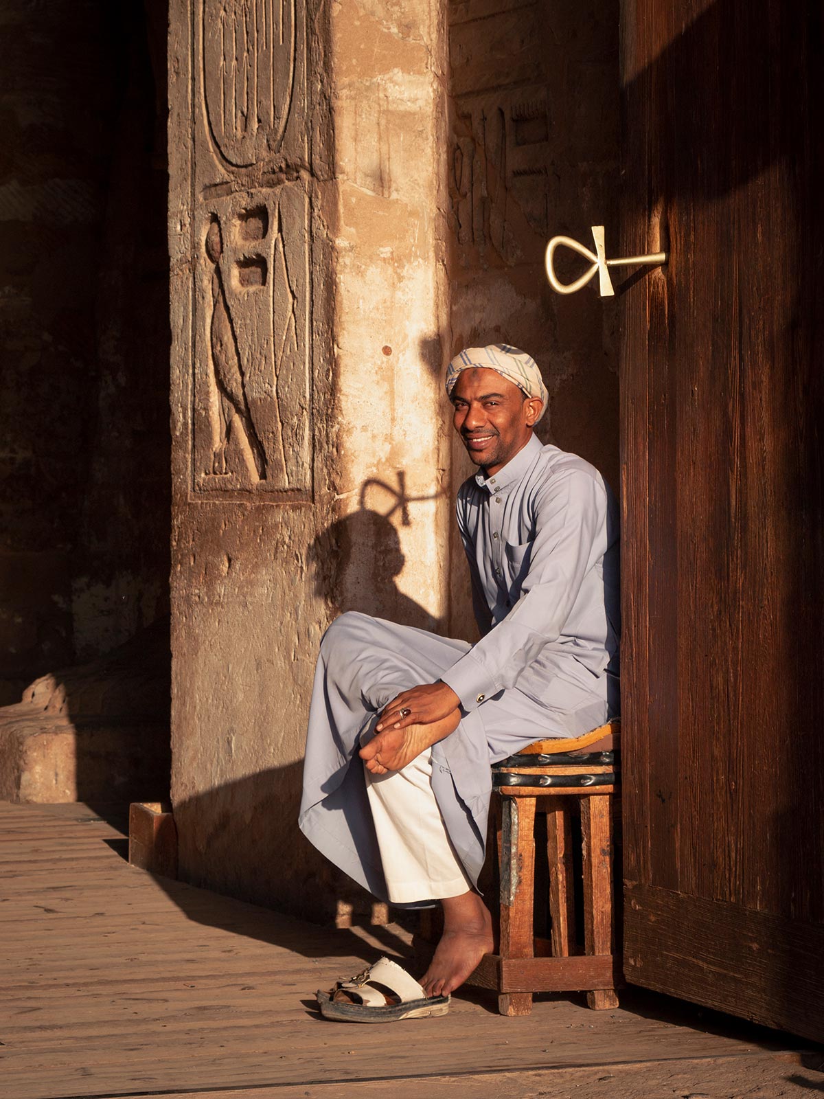 Gardien, Abou Simbel, Égypte / Guardian, Abu Simbel, Egypt