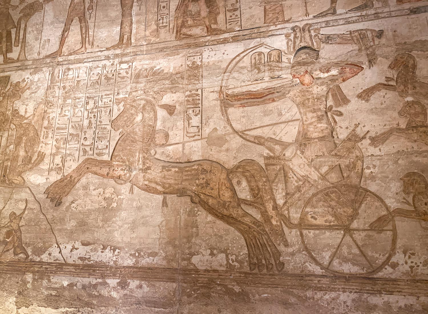 Intérieur, Abou Simbel, Égypte / Inside, Abu Simbel, Egypt