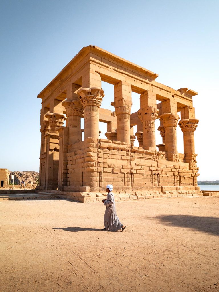 Kiosque de Trajan, Temple de Philae, Assouan, Égypte / Trajan kiosk, Philae Temple, Aswan, Egypt