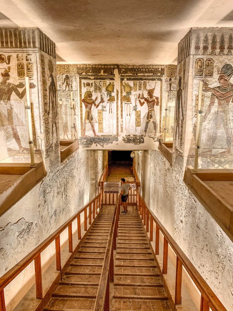 Tombeau de Ramsès III, Vallée des Rois, Louxor, Égypte / Ramses III tomb, Valley of the Kings, Luxor, Egypt