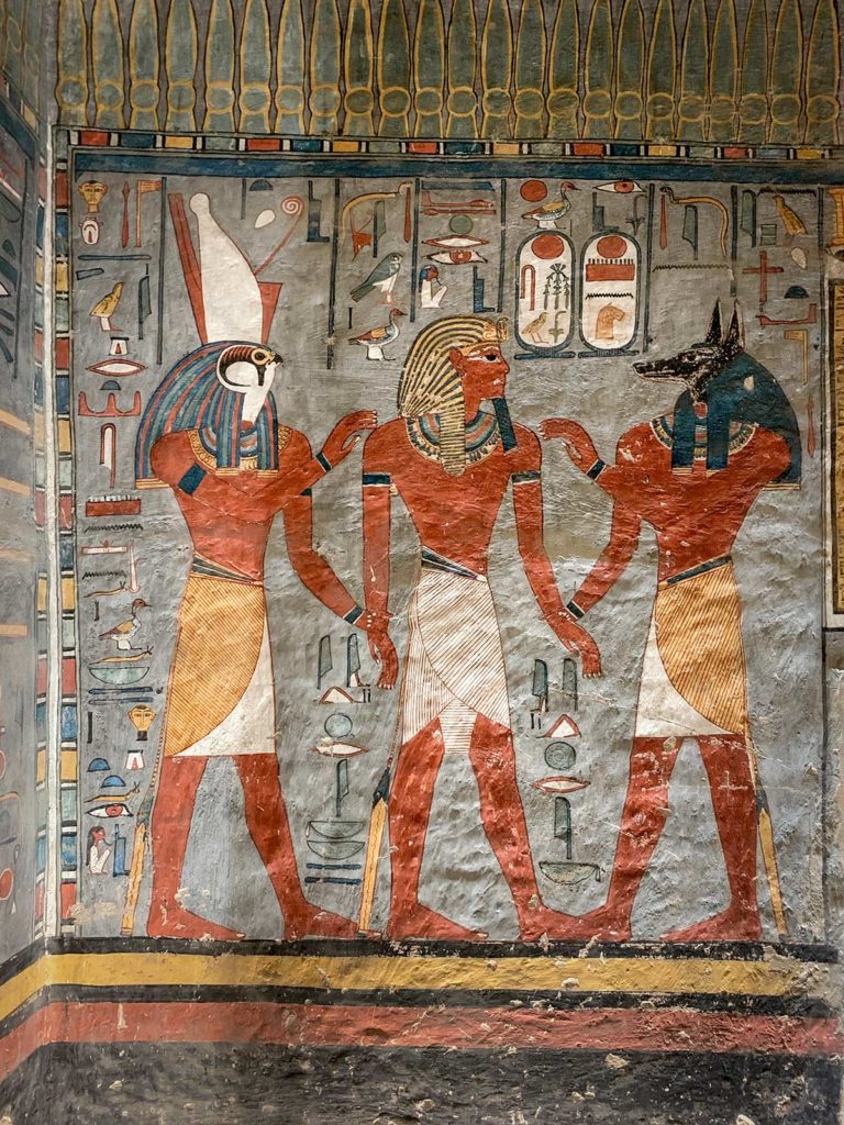 Tombeau de Ramsès I, Vallée des Rois, Louxor, Égypte / Ramses I tomb, Valley of the Kings, Luxor, Egypt