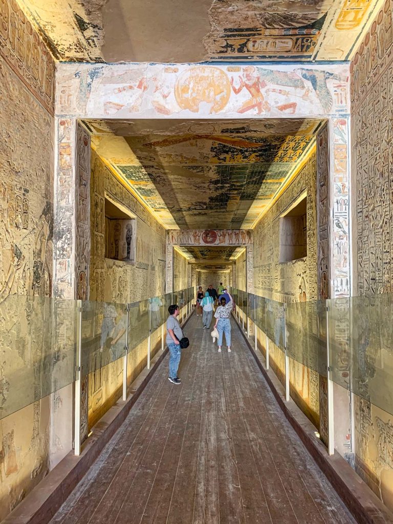 Tombeau de Ramsès IX, Vallée des Rois, Louxor, Égypte / Ramses IX tomb, Valley of the Kings, Luxor, Egypt