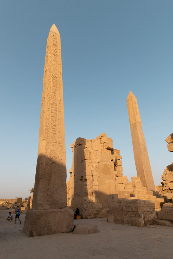 Obélisque, Temple de Karnak, Égypte / Obelisk, Karnak Temple, Egypt
