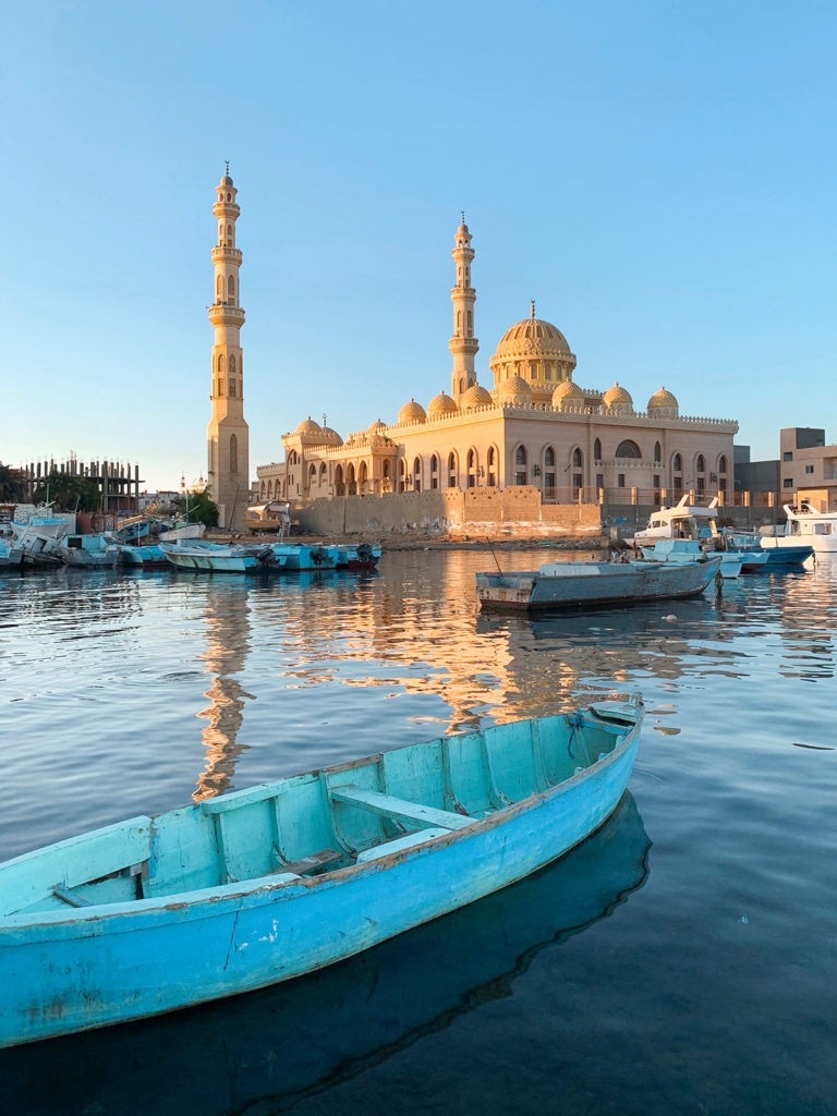 Mosqué, Hurghada, Mer Rouge, Égypte / Mosque, Hurghada, Red Sea, Egypt