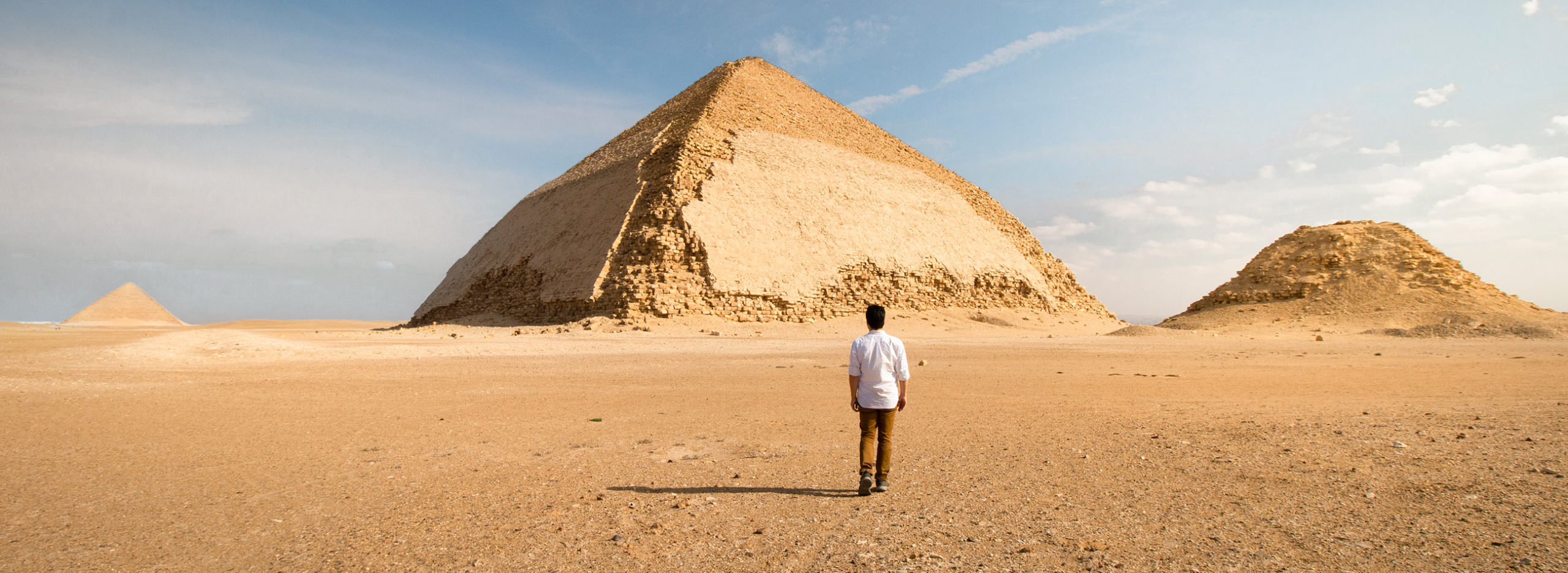 Pyramide rhomboïdale, Dahchour, Égypte / Bent Pyramid, Dahshur, Egypt
