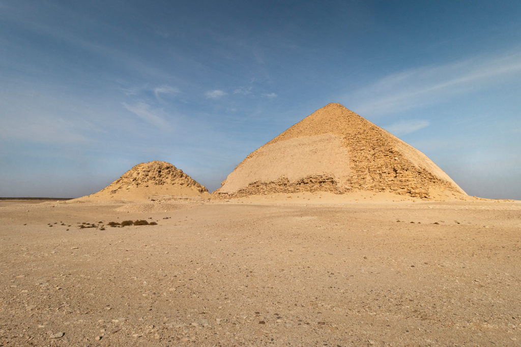 Pyramide rhomboïdale, Dahchour, Égypte / Bent Pyramid, Dahshur, Egypt