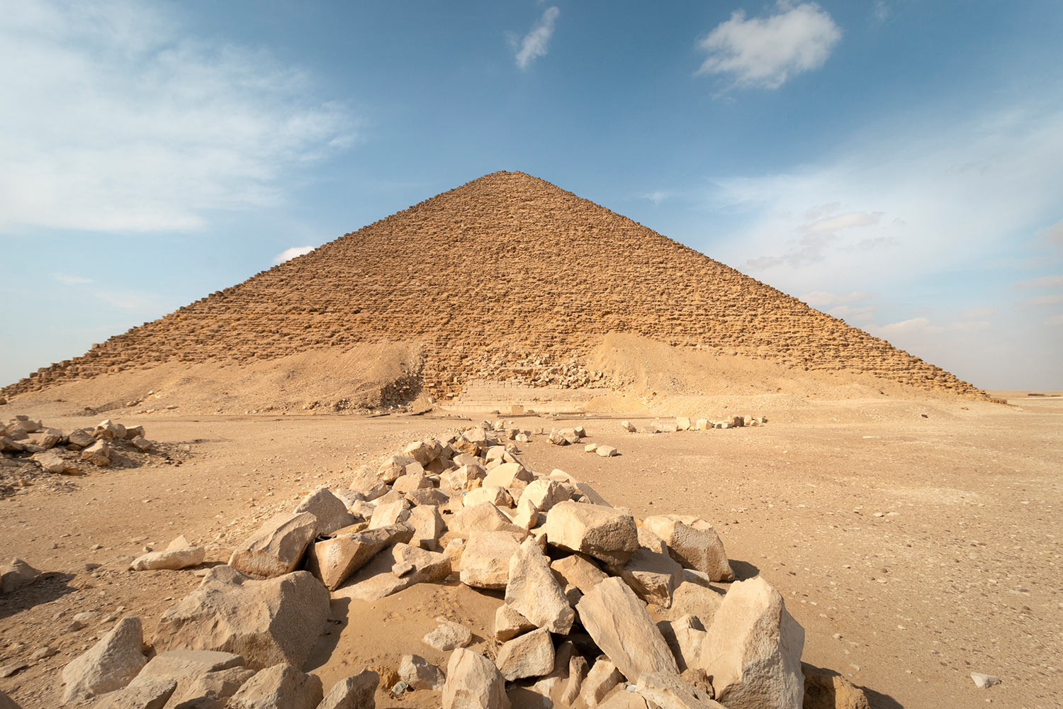 Pyramide rouge, Dahchour, Égypte / Red Pyramid, Dahshur, Egypt