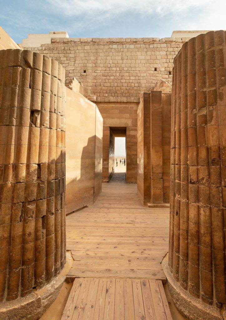 Salle des hypostyles de Djéser, Saqqara, Égypte / Hypostyles of Djoser, Saqqara, Egypt
