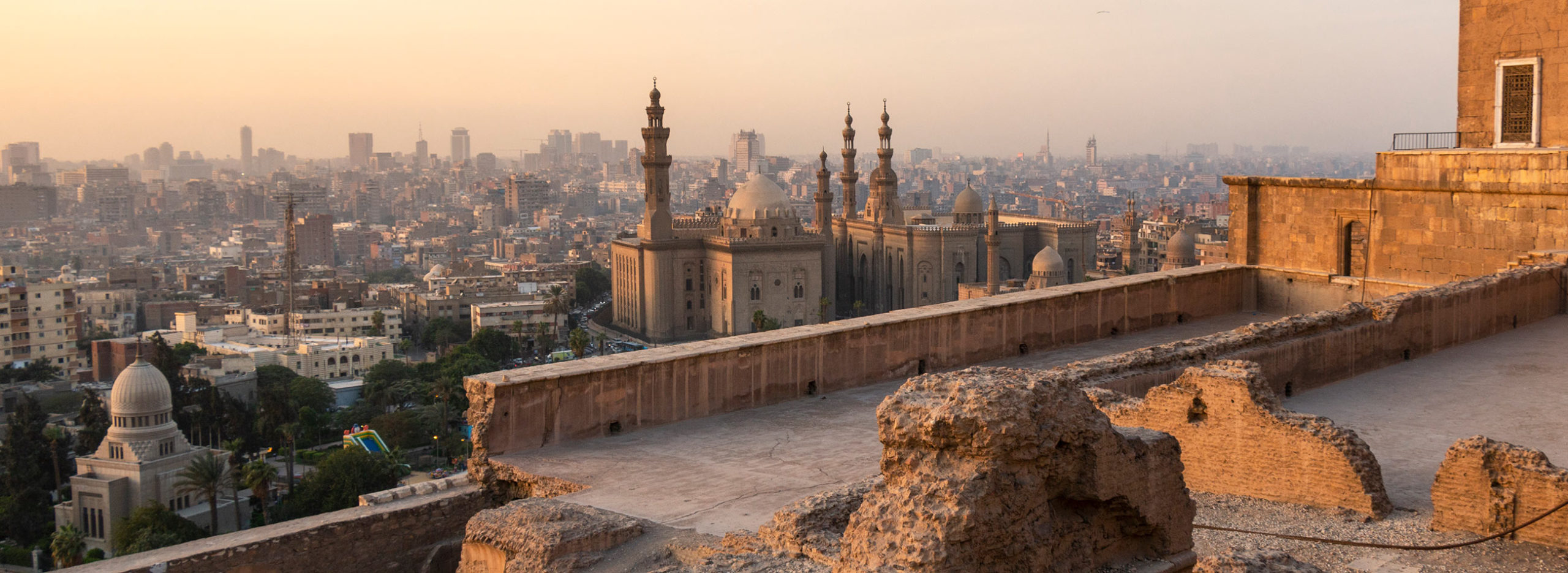 Ville du Caire depuis la Citadelle, Égypte / View of Cairo from the Citadel, Egypt