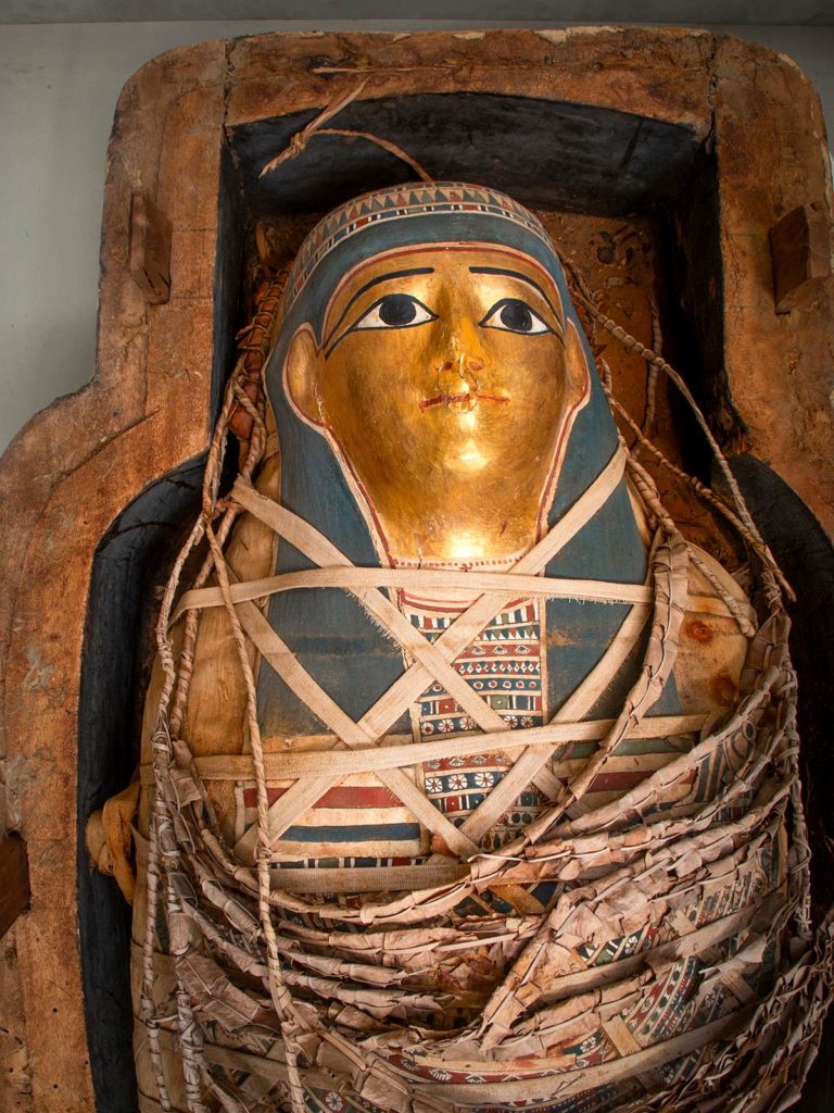 Momie, Musée égyptien, Le Caire, Égypte / Mummy, Egyptian Museum, Cairo, Egypt