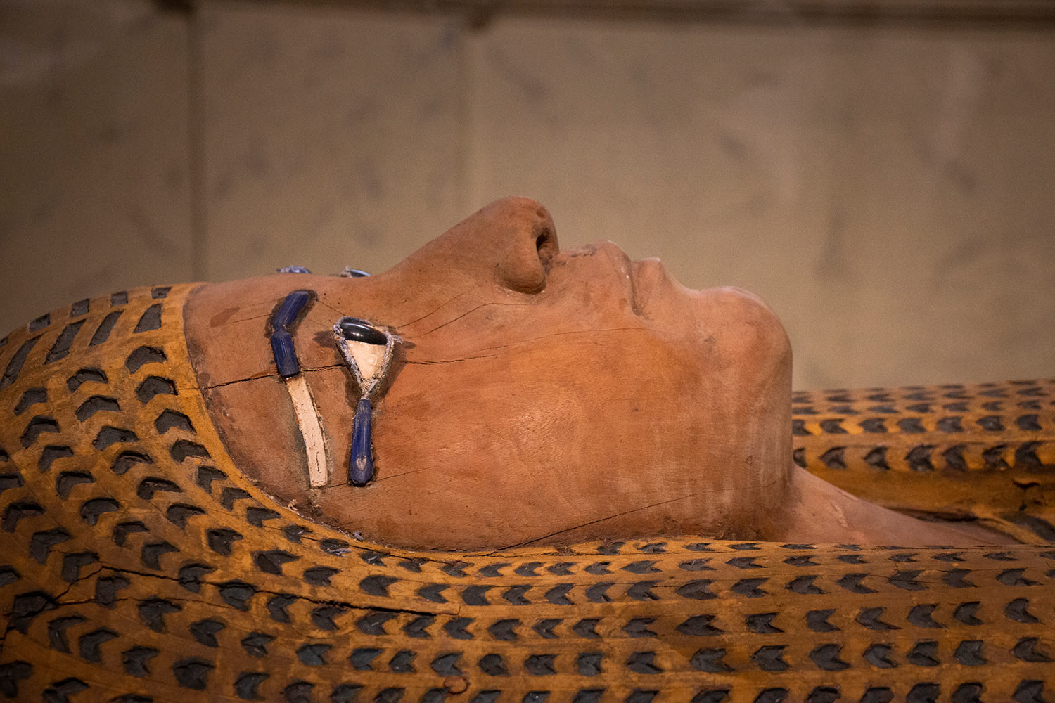 Sarcophage, Musée égyptien, Le Caire, Égypte / Sarcophage, Egyptian Museum, Cairo, Egypt
