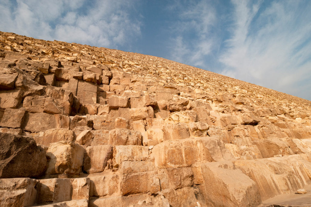Grande pyramide de Khéops, Gizeh, Égypte / Great Pyramid of Khufu, Giza, Egypt