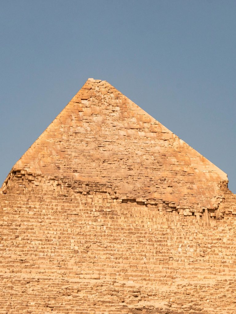 Pyramide de Khéphren, Gizeh, Égypte / Pyramid of Chephren, Giza, Egypt