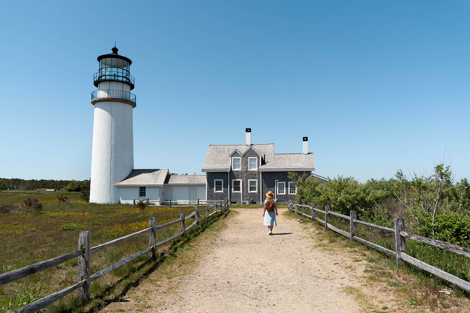 Phare Highland Lighthouse, Truro, Cape Cod, Massachusetts, États-Unis / Highland Lighthouse, Truro, Cape Cod, Massachusetts, USA