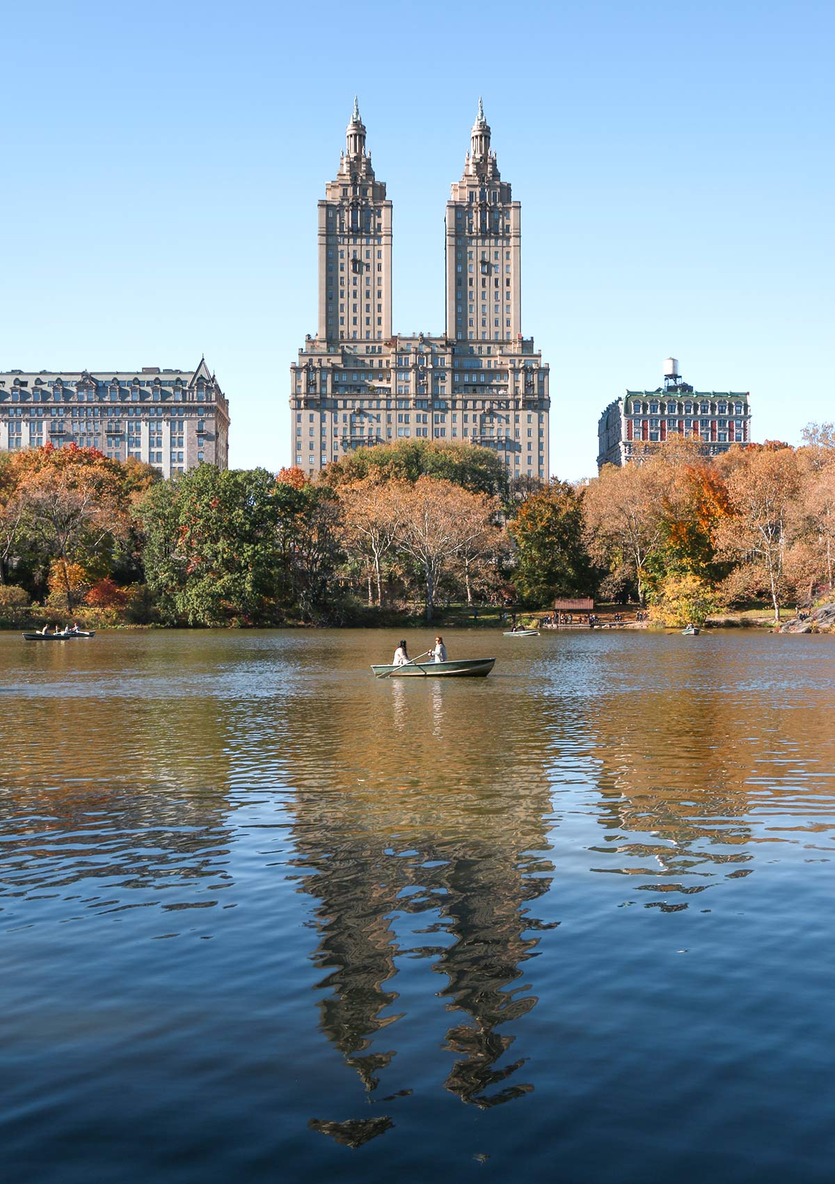 Barque, Parc de Central Park, New York, NY, États-Unis / Boat, Central Park, New York City, NYC, NY, USA