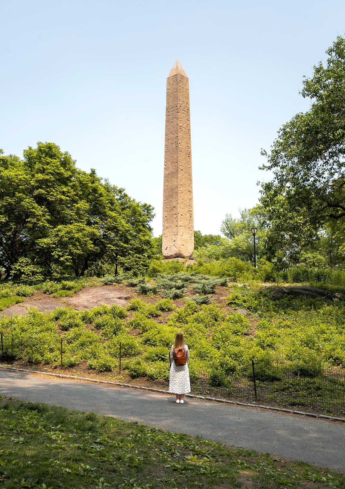 Obélisque, Parc de Central Park, New York, NY, États-Unis / Obelisk, Central Park, New York City, NYC, NY, USA
