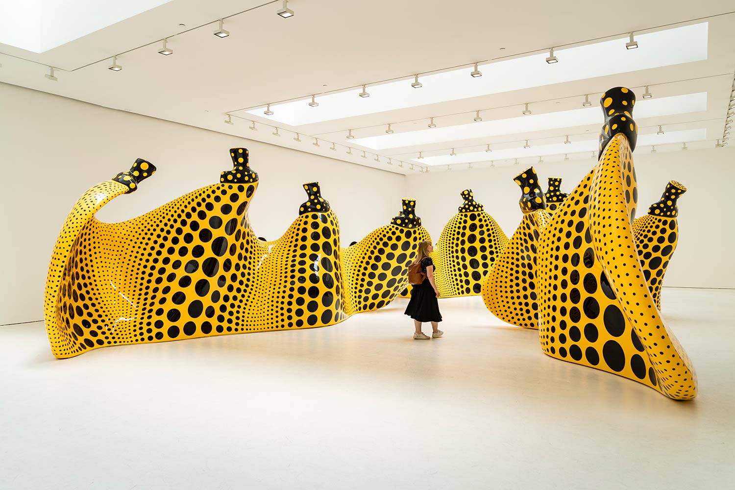Bananes, Yayoi Kusama, Galerie David Zwirner, New York, Manhattan, États-Unis / Banana, David Zwirner Gallery, New York, NYC, USA