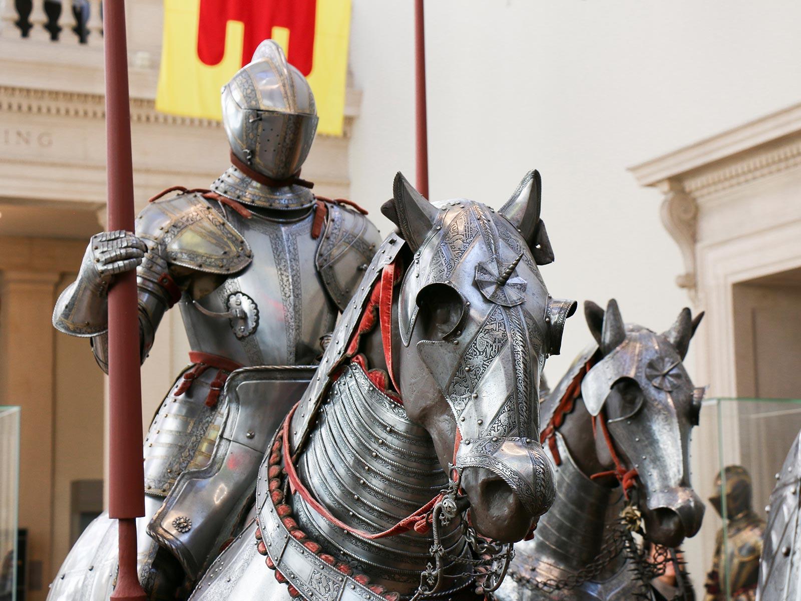 Armure médiévale, Musée MET, New York, États-Unis / Medieval armor, The Metropolitan Museum of Art, NY, NYC, USA