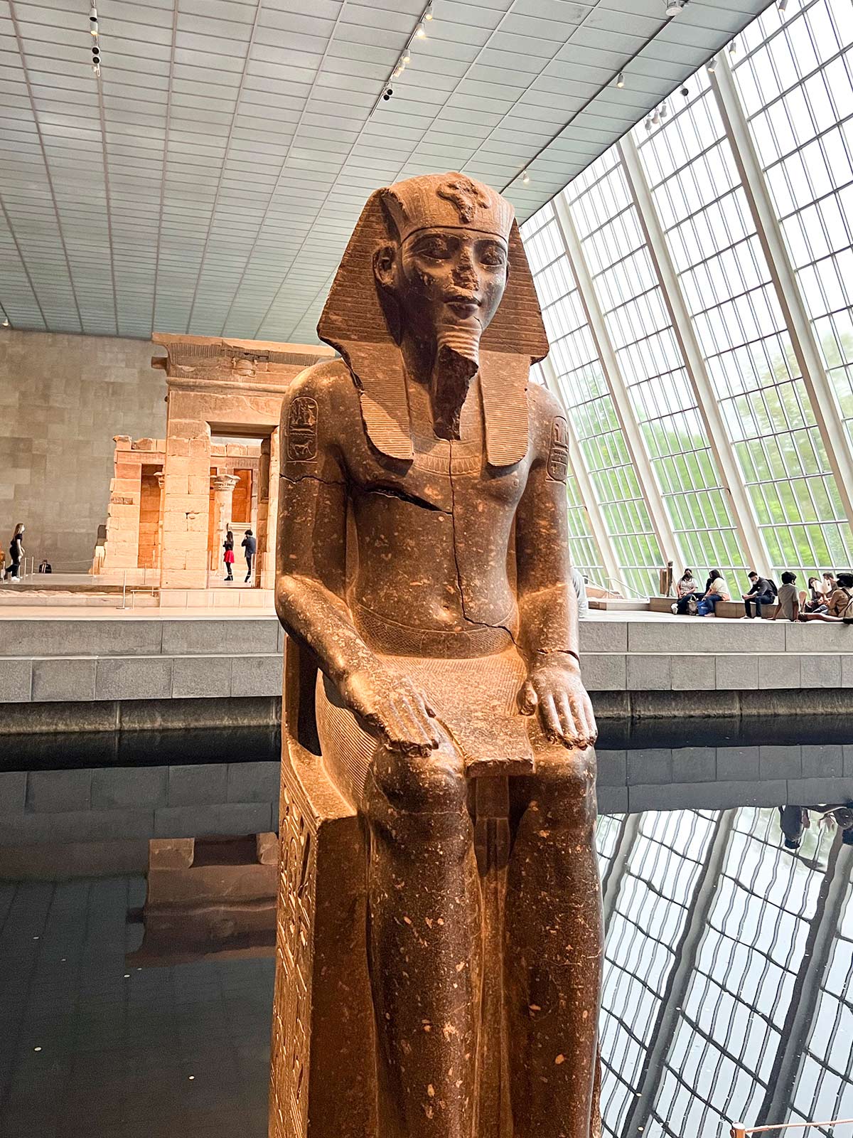 Temple Égyptien de Dendur, Musée MET, New York, États-Unis / The Egyptian Temple of Dandur, The Metropolitan Museum of Art, NY, NYC, USA
